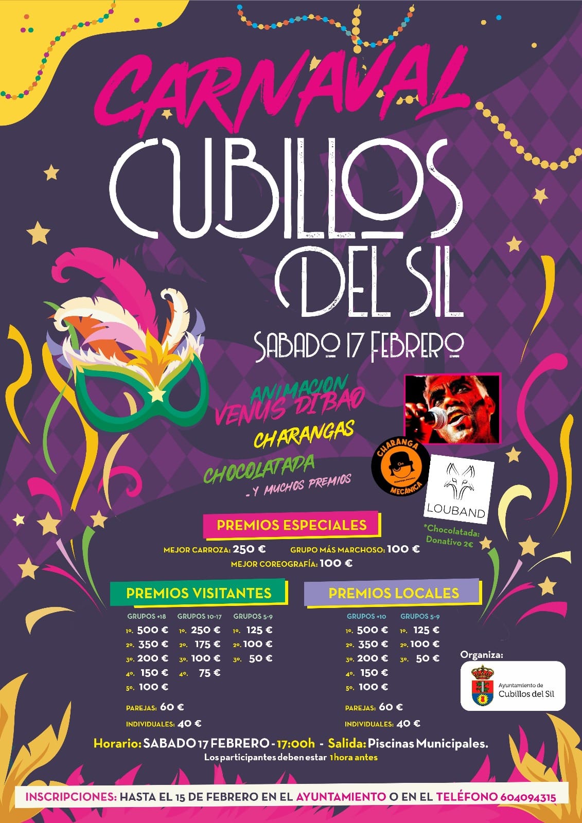Carnaval en Cubillos del Sil 2024. Desfile, premios y toda la información para participar 1