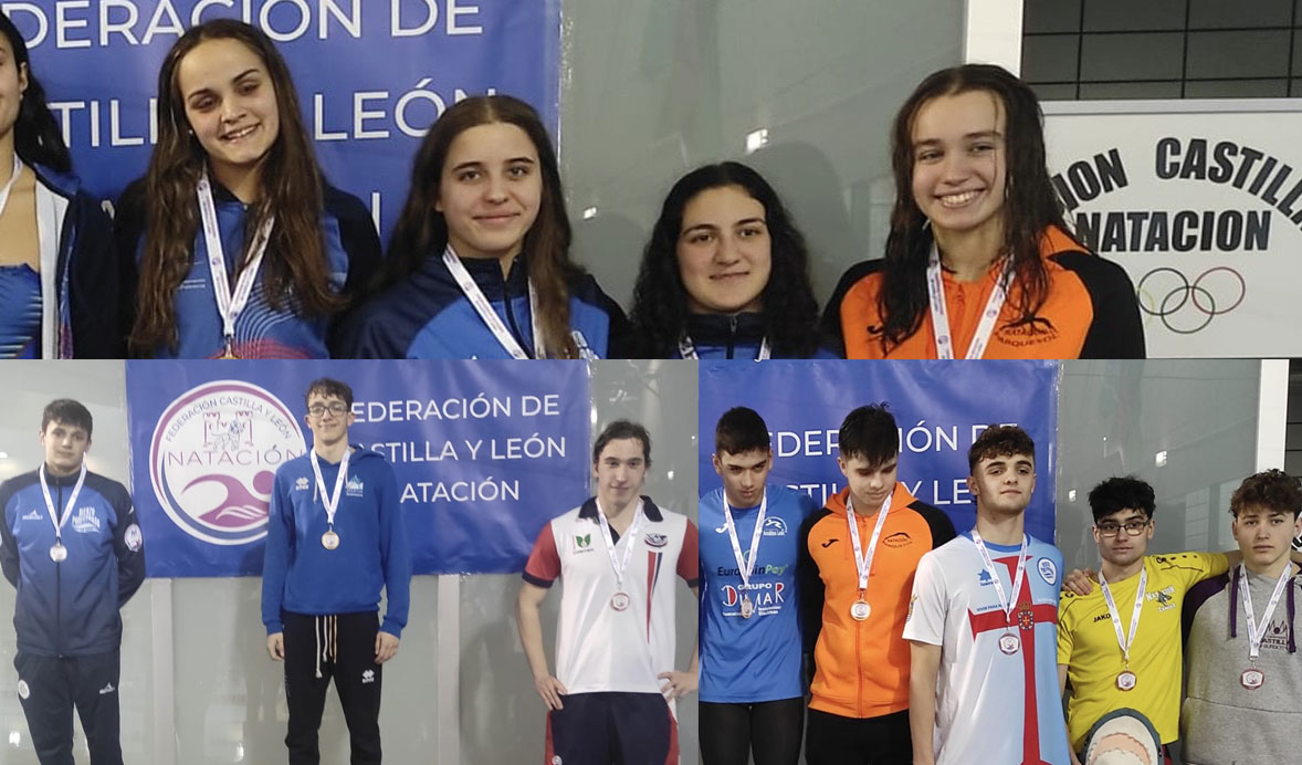 Éxito destacado del Club Natación Bierzo Ponferrada en el Campeonato de Castilla y León Junior - Absoluto de Natación de Invierno 1