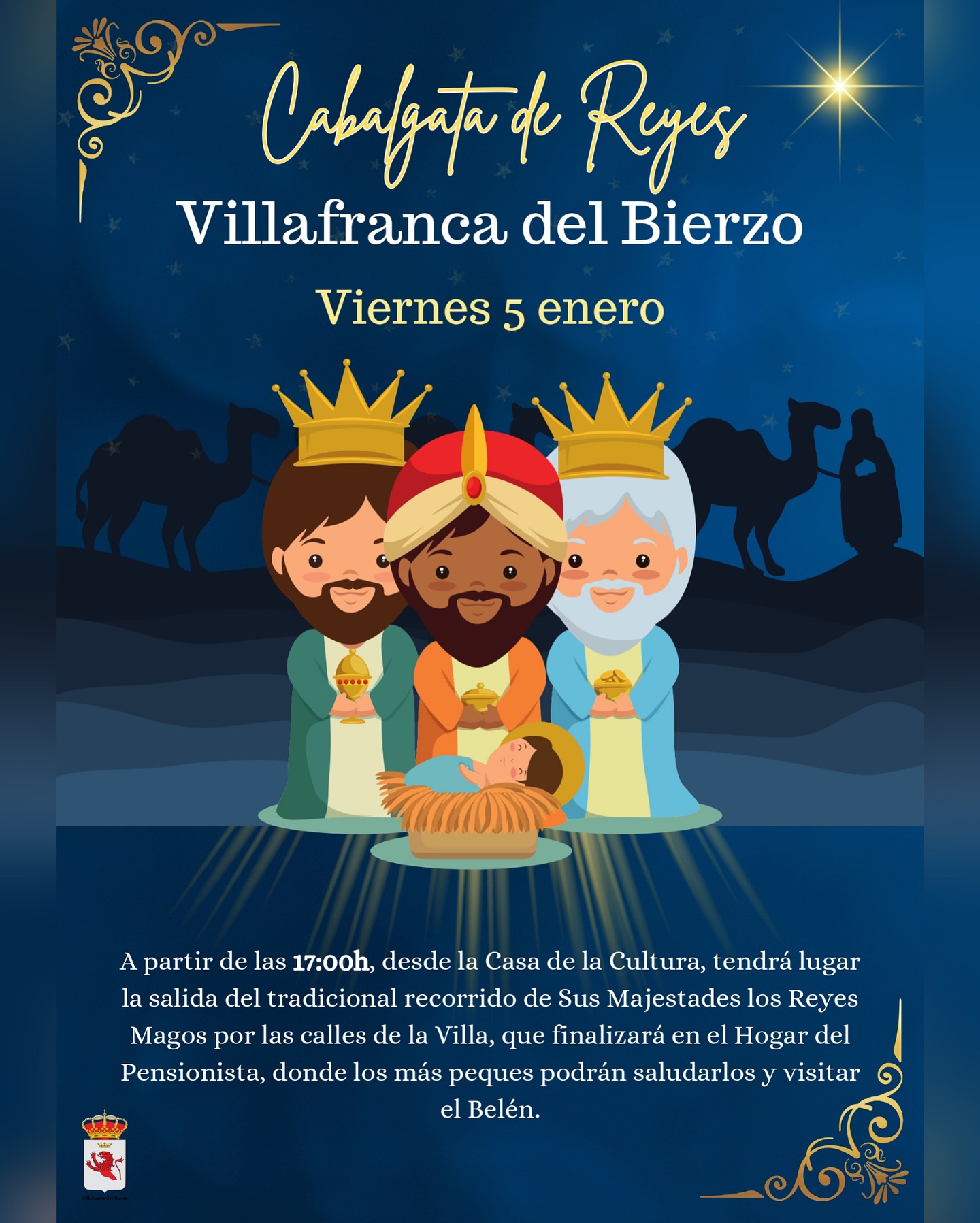 Horarios cabalgata de Reyes 2024 en Ponferrada y los pueblos del Bierzo. La ilusión que viene de oriente 12