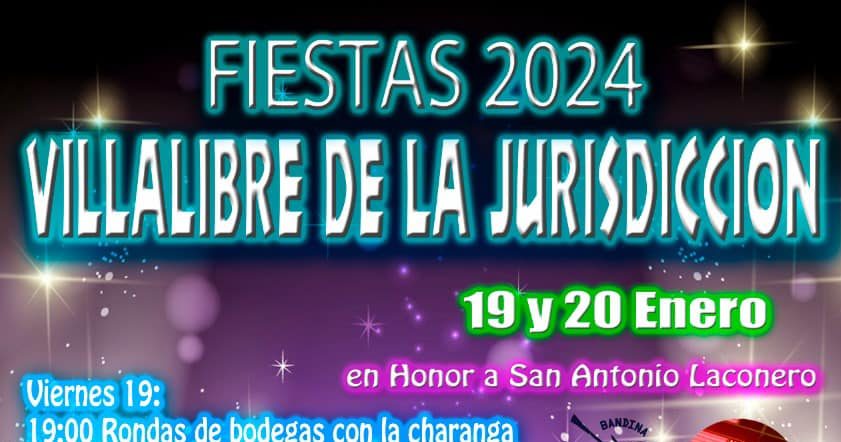 Villalibre de la Jurisdicción celebra San Antonio Laconero los días 19 y 20 de enero 1