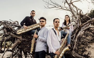 El cuarteto de saxofones Lítore Quartet ofrece un concierto de música contemporánea en el Auditorio del Conservatorio 2