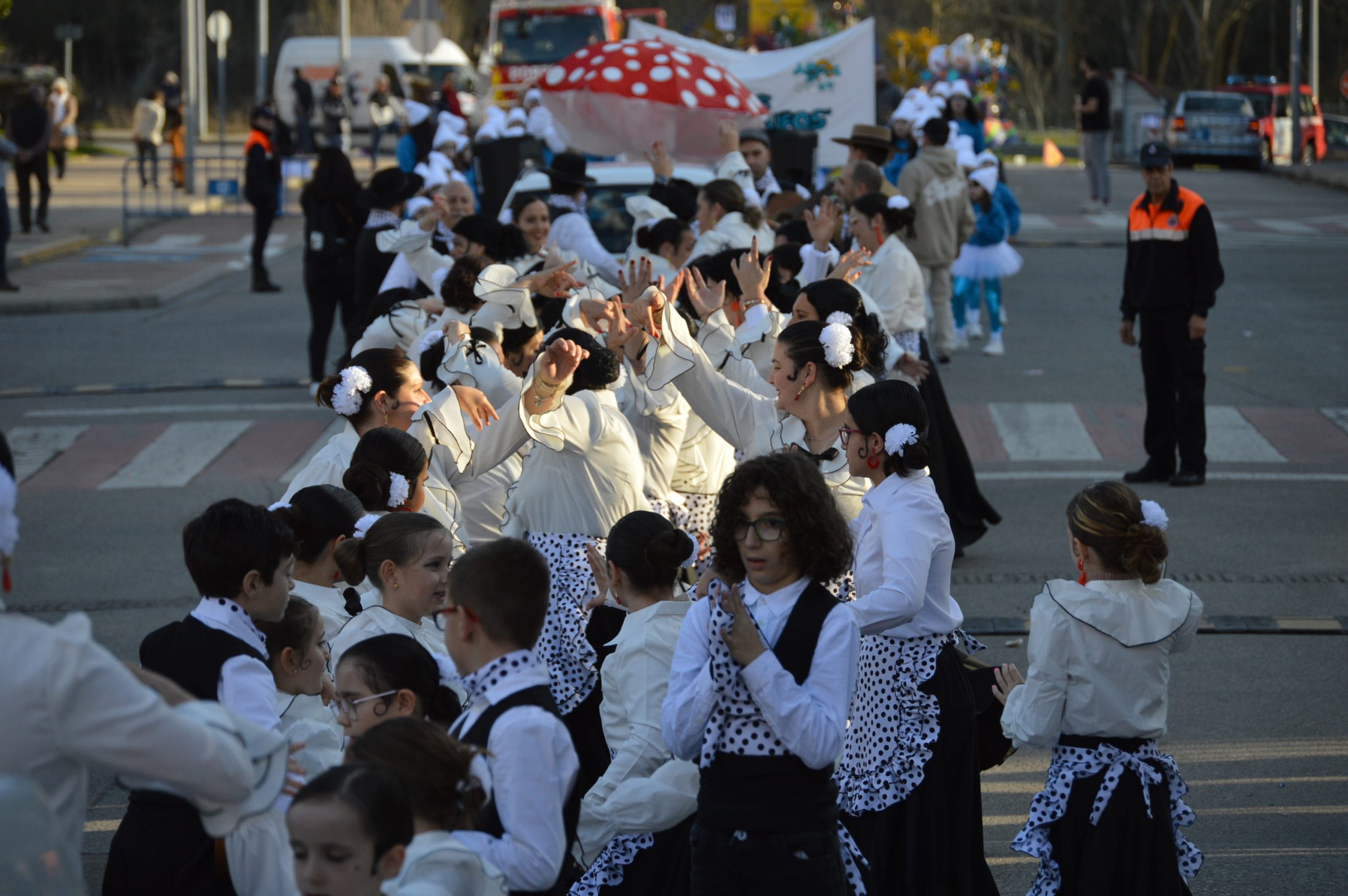 Carnavales en Ponferrada, el sol saca a la calle a miles de ponferradinos para disfrutar del desfile 78