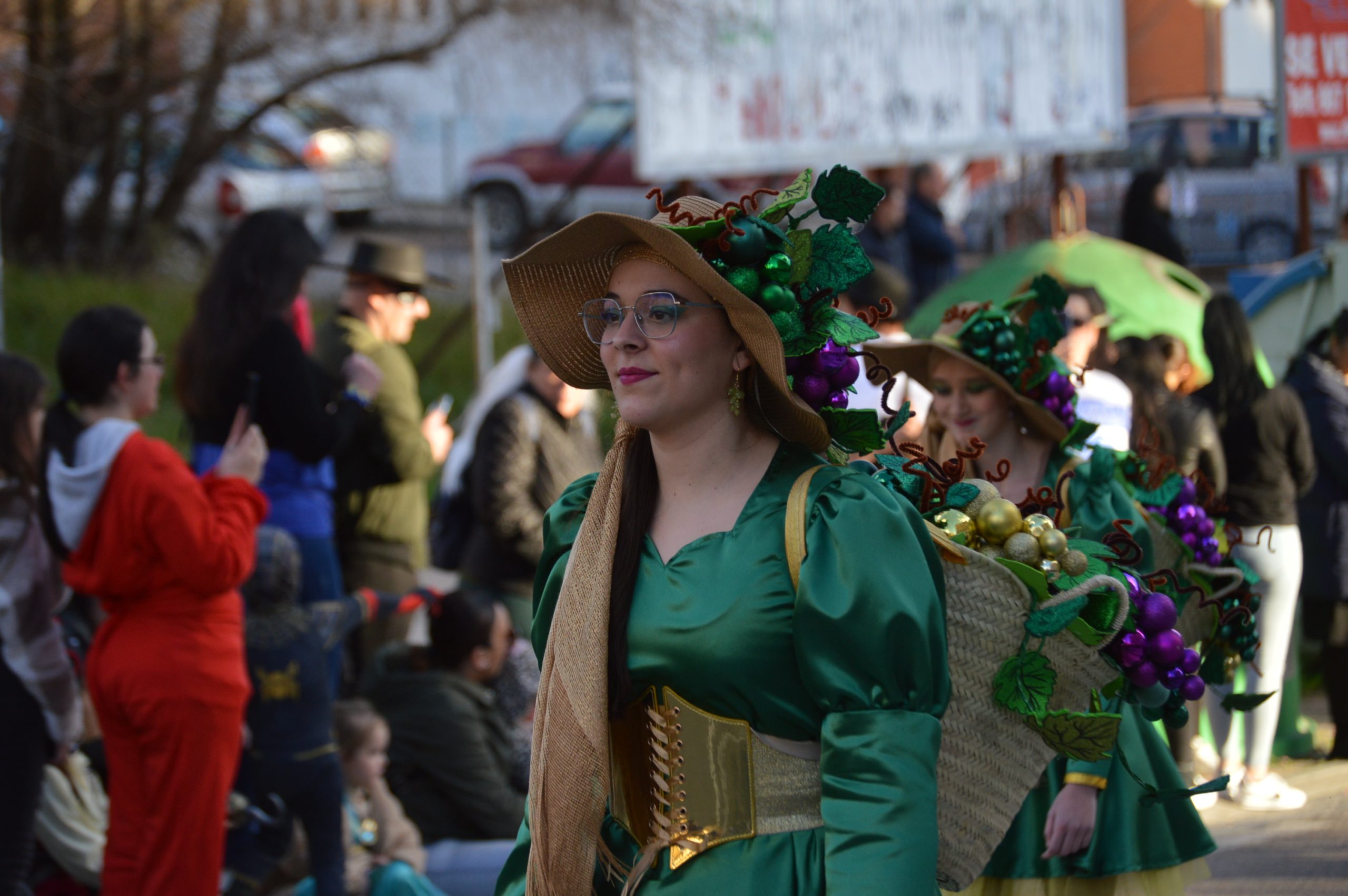 Carnavales en Ponferrada, el sol saca a la calle a miles de ponferradinos para disfrutar del desfile 34