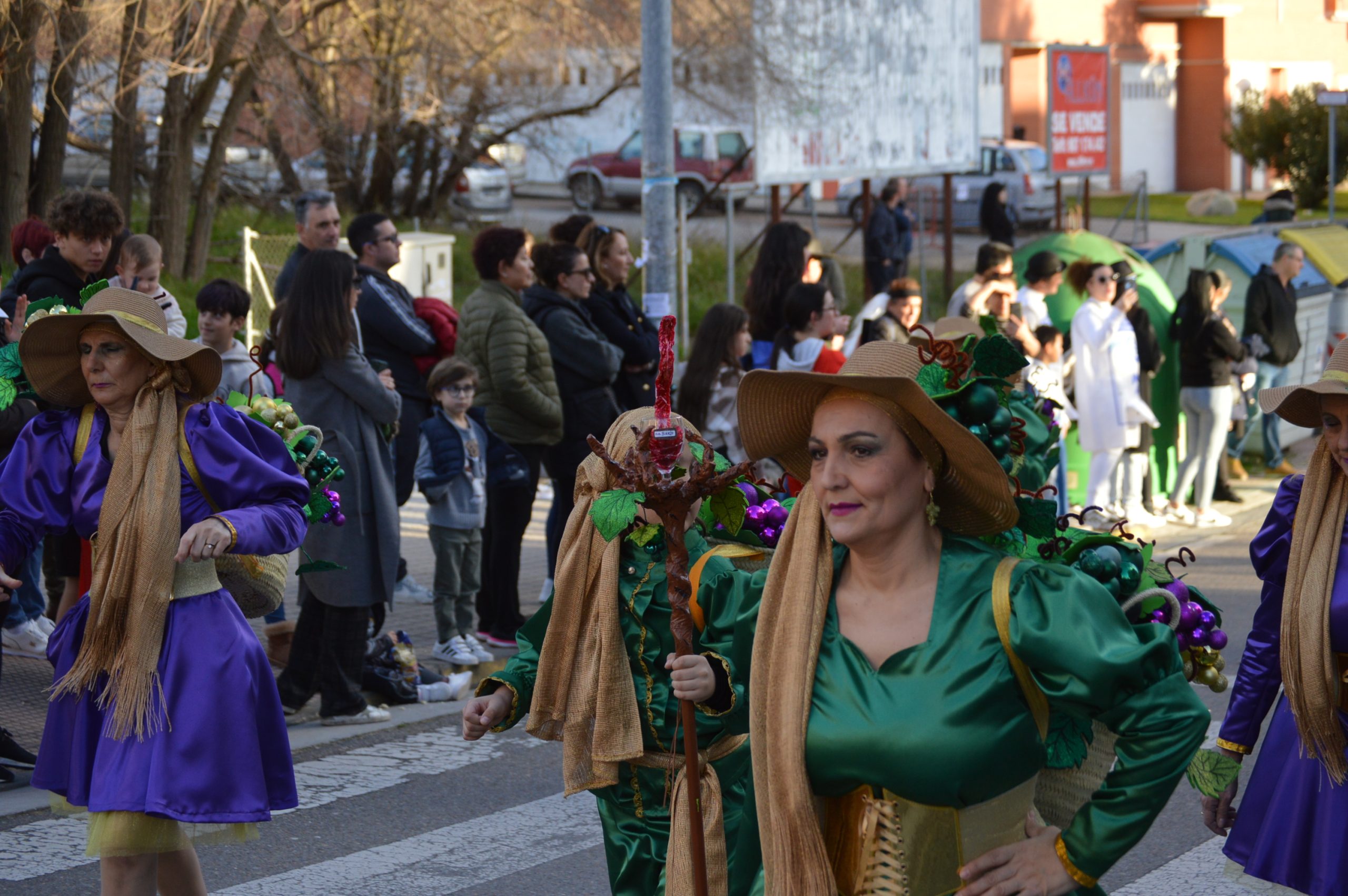 Carnavales en Ponferrada, el sol saca a la calle a miles de ponferradinos para disfrutar del desfile 31