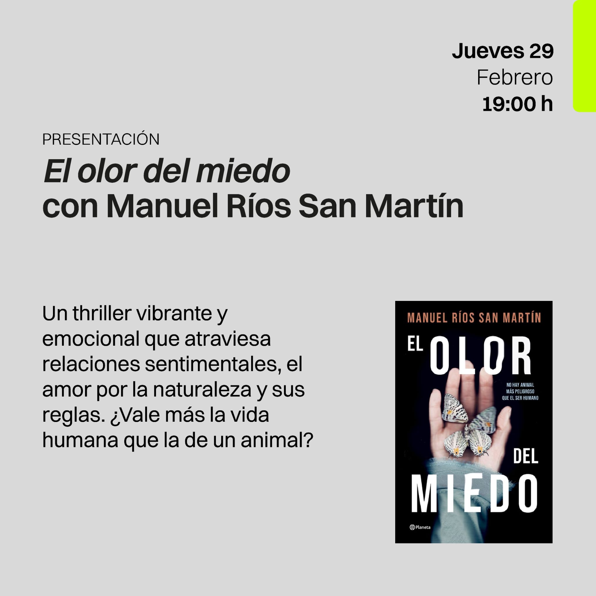 Manuel Ríos San Martín presenta su nueva novela "Donde haya tinieblas" en la librería El Libro Imposible 2