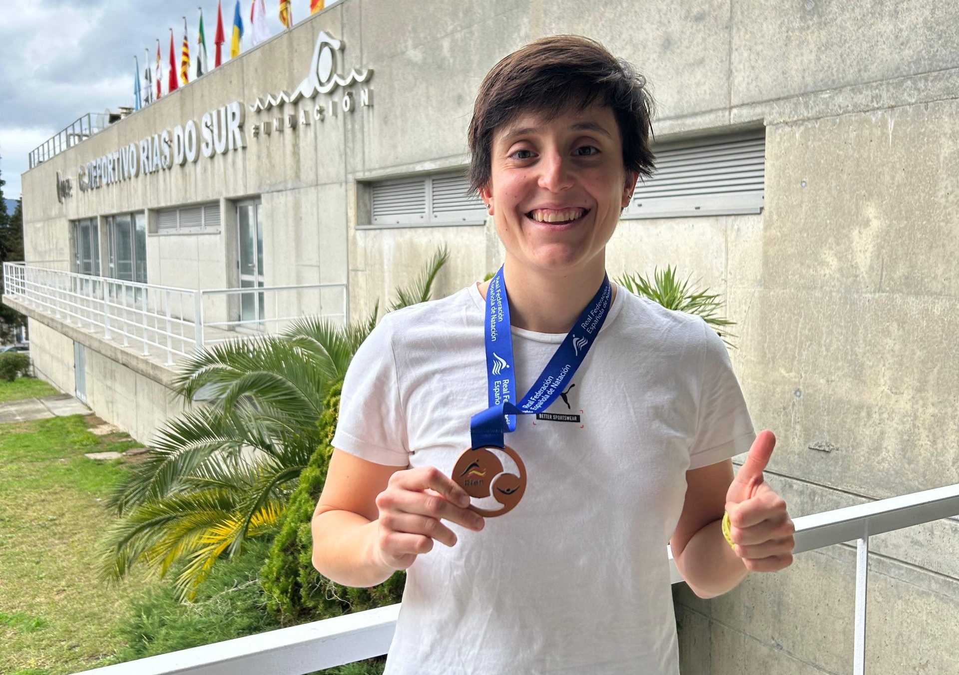 Medalla de bronce berciana en el XXIX Campeonato de España "Open" de Invierno Master" de natación 1