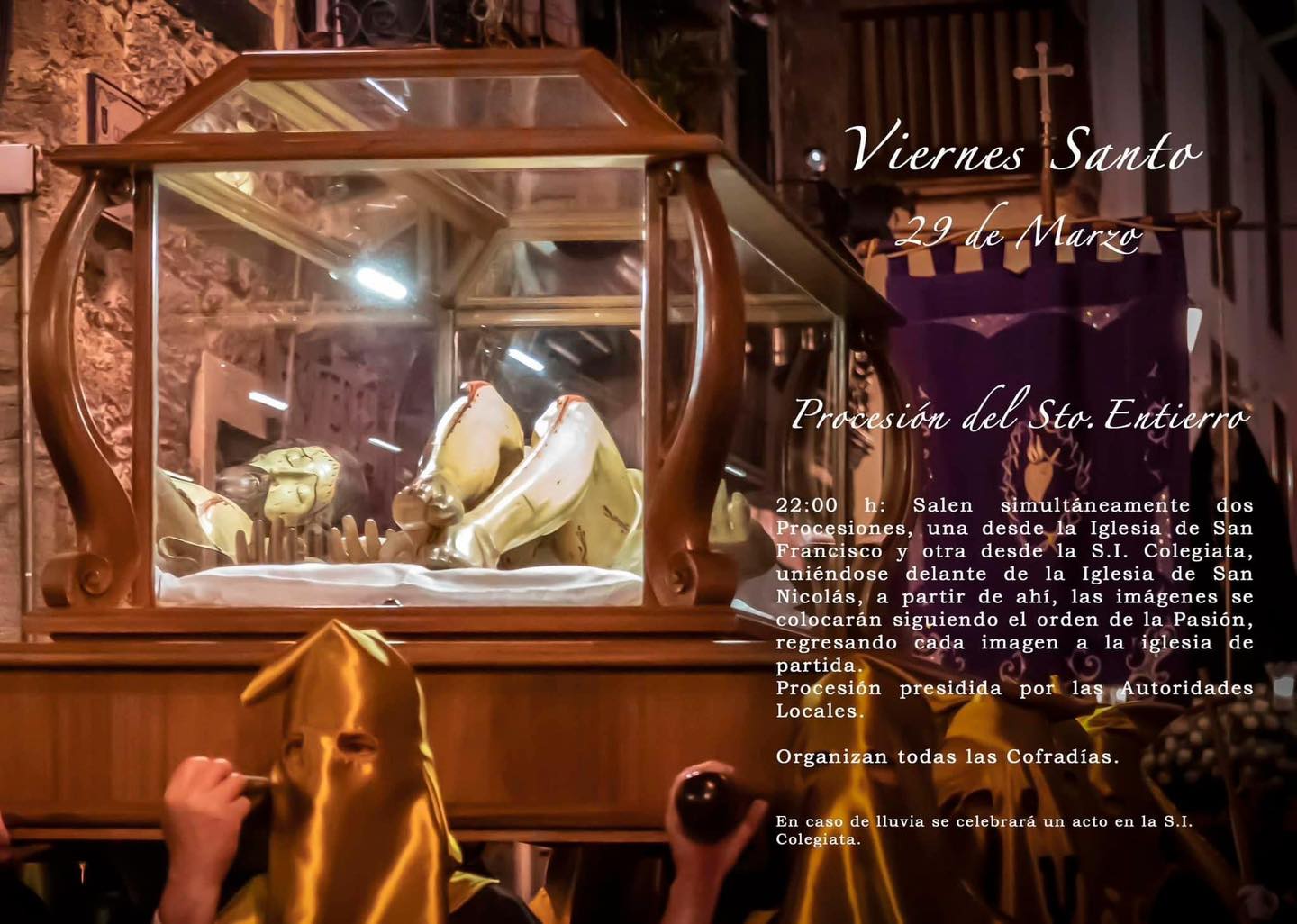 Semana Santa de Villafranca del Bierzo. Este es el programa organizado del 23 al 31 de marzo 12