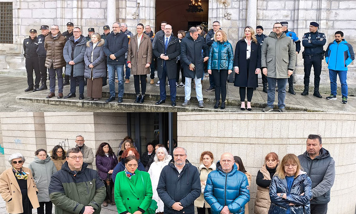 Consejo Comarcal y Ayuntamiento de Ponferrada recuerdan en silencio a las víctimas del 11-M 1