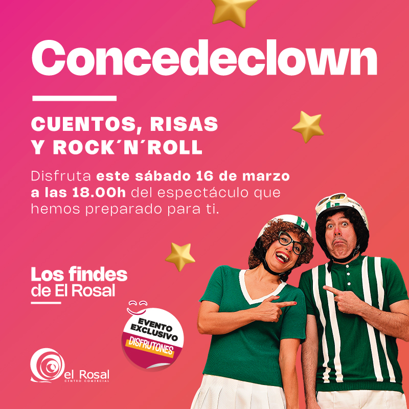 Cuentos, risas y Rock´n´Roll para este sábado dentro de Los Findes de El Rosal 2