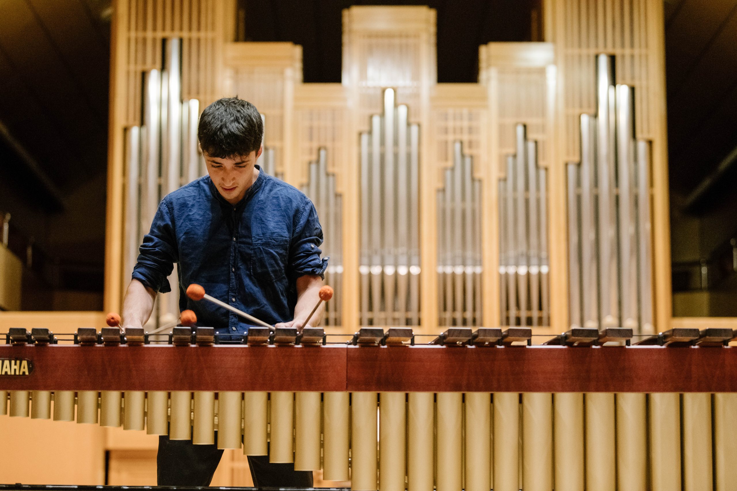 El Auditorio Cristóbal Halffter acogerá el miércoles un concierto de percusión 1