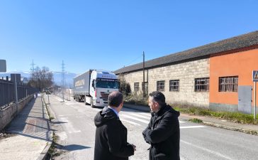 Unión Fenosa rehará la obra del vial de la avenida de Milán y la calle Ámsterdam de Ponferrada tras detectar hundimientos 5