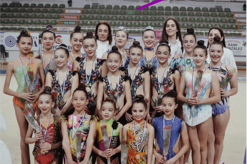 El X Torneo de Gimnasia Rítmica 'Pepa Rodríguez se celebra este sábado en el Pabellón Lydia Valentín 1