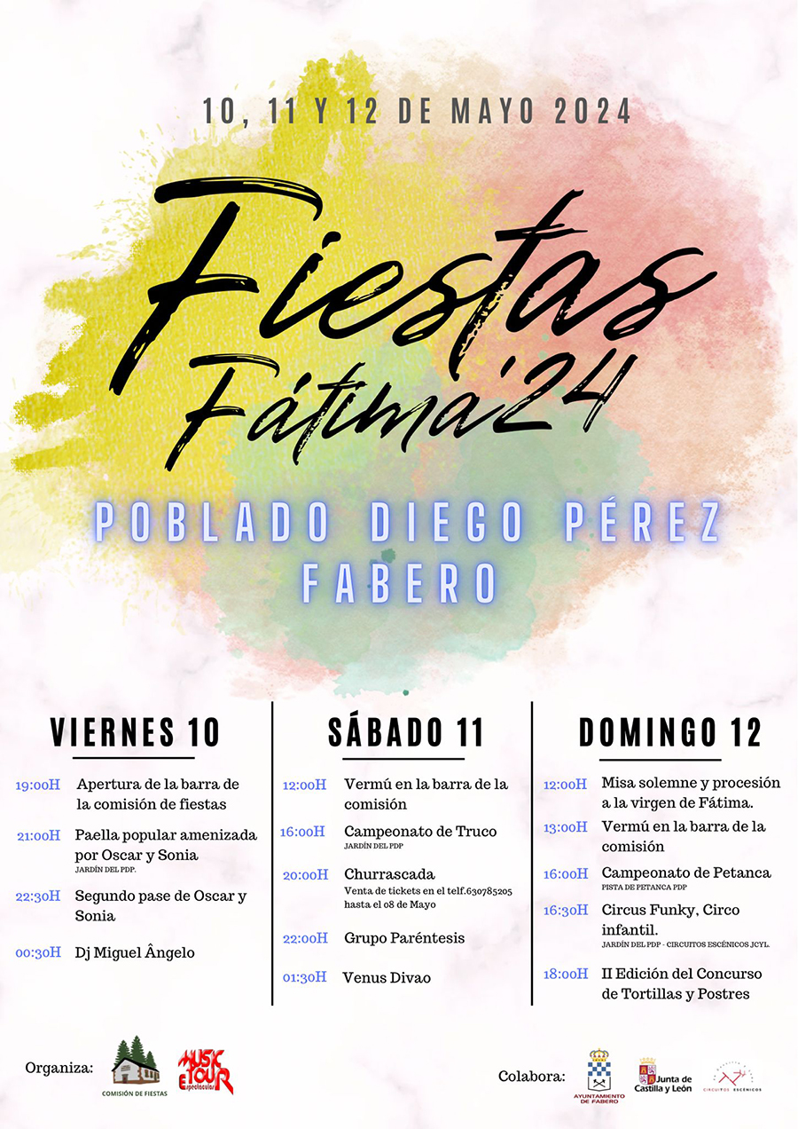 El Poblado de Diego Pérez en Fabero celebra en mayo las fiestas de Fátima 2024 5