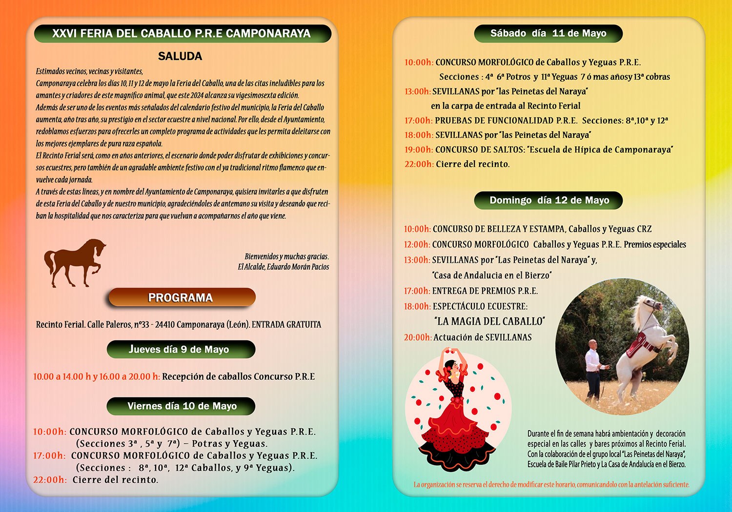 Camponaraya celebrará la XXVI edición de la Feria del caballo del 10 al 12 de mayo 3