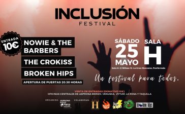 Vuelve el Inclusión Festival, el “festival para todos” de Asprona Bierzo el 25 de mayo 21