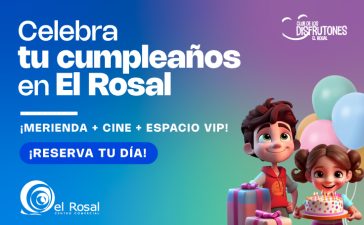 El Rosal estrena un servicio de celebración de cumpleaños con merienda, cine y espacio exclusivo 18