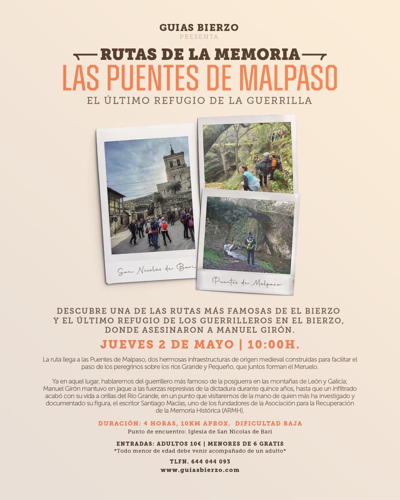 Guías Bierzo organiza una ruta a Las Puentes de Malpaso 'El último refugio de la memoria' 4