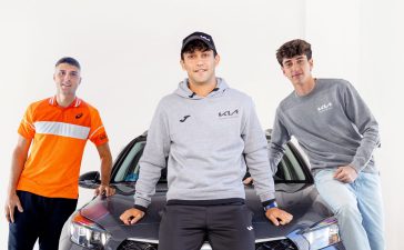 Los tenistas Pablo Llamas, Pablo Martínez y Daniel Rincón, nuevos embajadores de Kia 7
