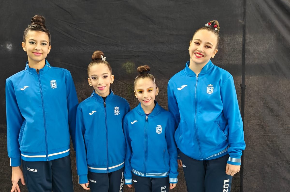 Gimnastas del Club Aros 5 de Ponferrada competirán en el Campeonato Nacional Base Individual de Gimnasia Rítmica en Castellón 1