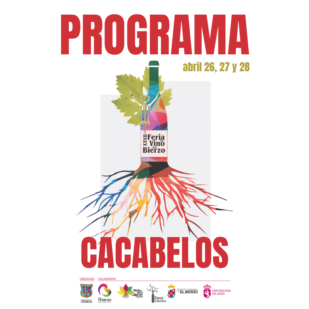 Programa de actividades de la XXVII Feria del Vino DO Bierzo de Cacabelos 2