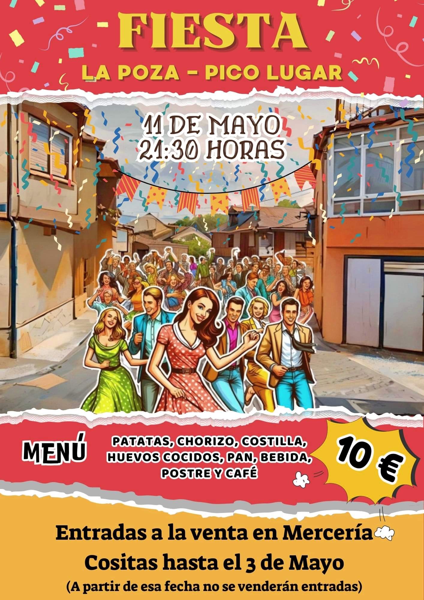 Toral de los Vados celebra la Fiesta de La Poza - Pico Lugar con una cena tradicional 1
