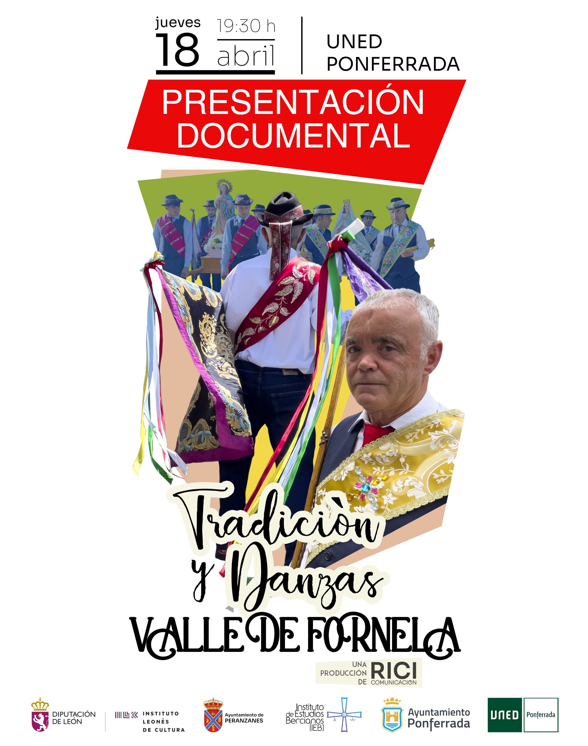Presentación y proyección de “Tradición y Danzas, Valle de Fornela” en la UNED de Ponferrada 3