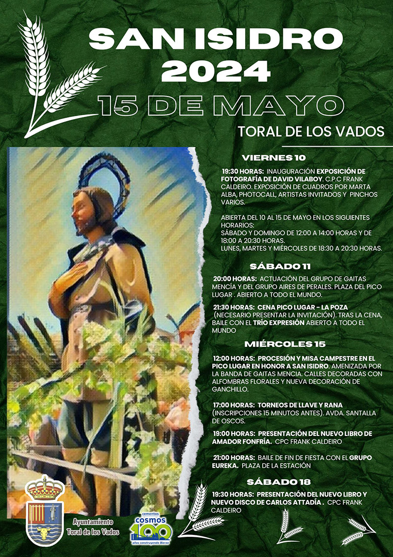 Toral de los Vados celebra San Isidro con gaitas, comida campestre y otras actividades 2