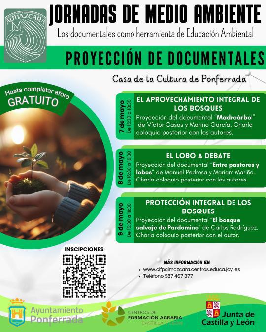 Proyecciones Jornadas de medio ambiente en La Casa de la Cultura 'Protección integral de los Bosques' 2