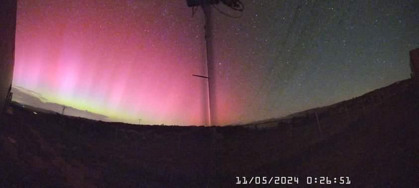 La tormenta geomagnética más importante desde 2005, permite ver auroras boreales desde el Bierzo 2