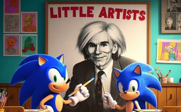 Sonic y los anillos de colores de Warhol aterrizan en el Museo MARCA de Cacabelos 5