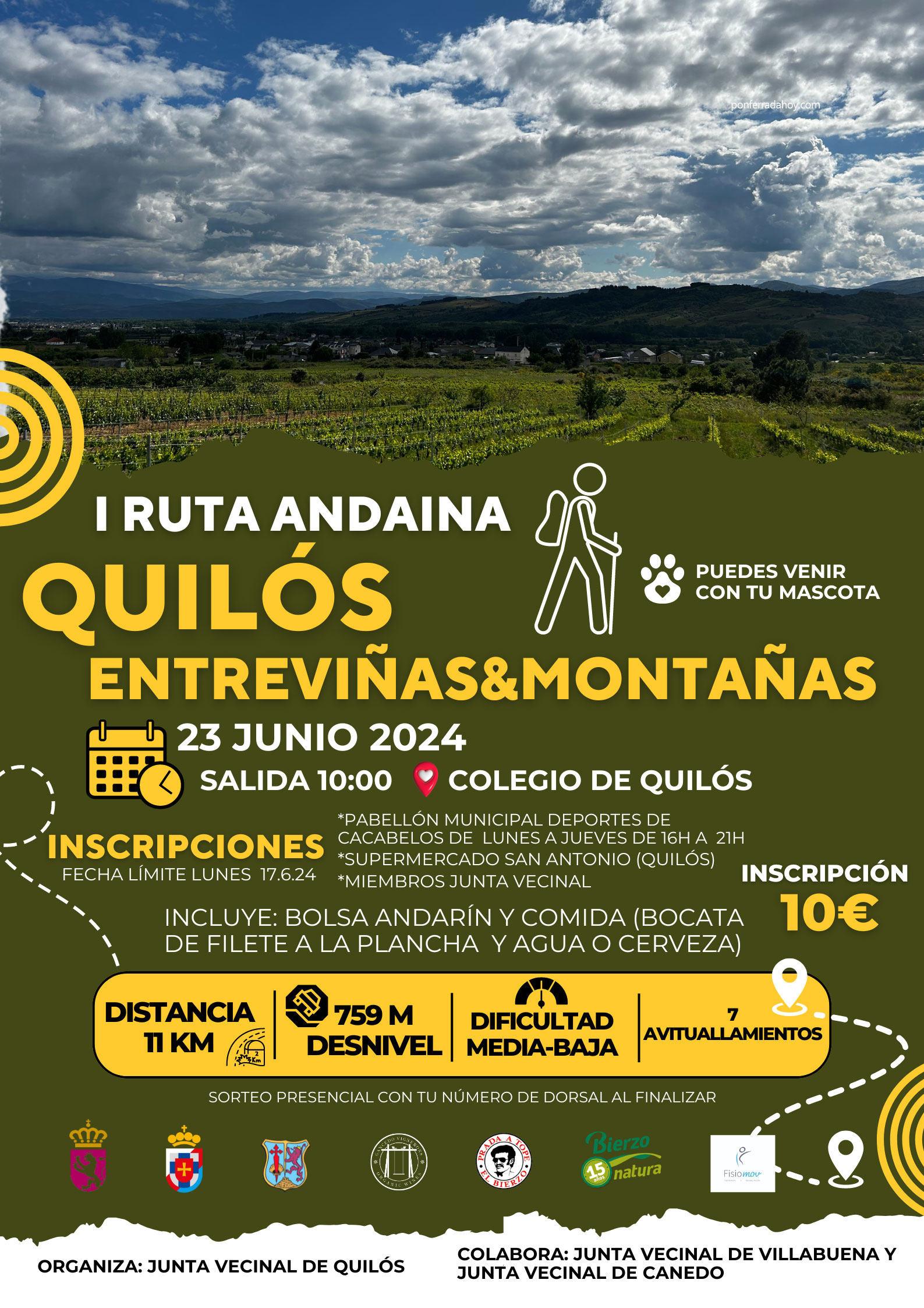 Se pone en marcha la primera Ruta-Andaina Quilós Entreviñas&Montañas 2