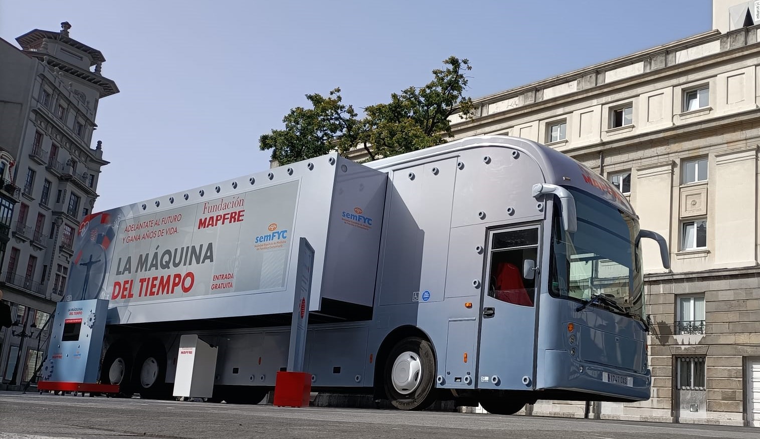 Este domingo llega a Ponferrada `LA MAQUINA DEL TIEMPO’, una iniciativa de Fundación Mapfre para adoptar hábitos saludables 1