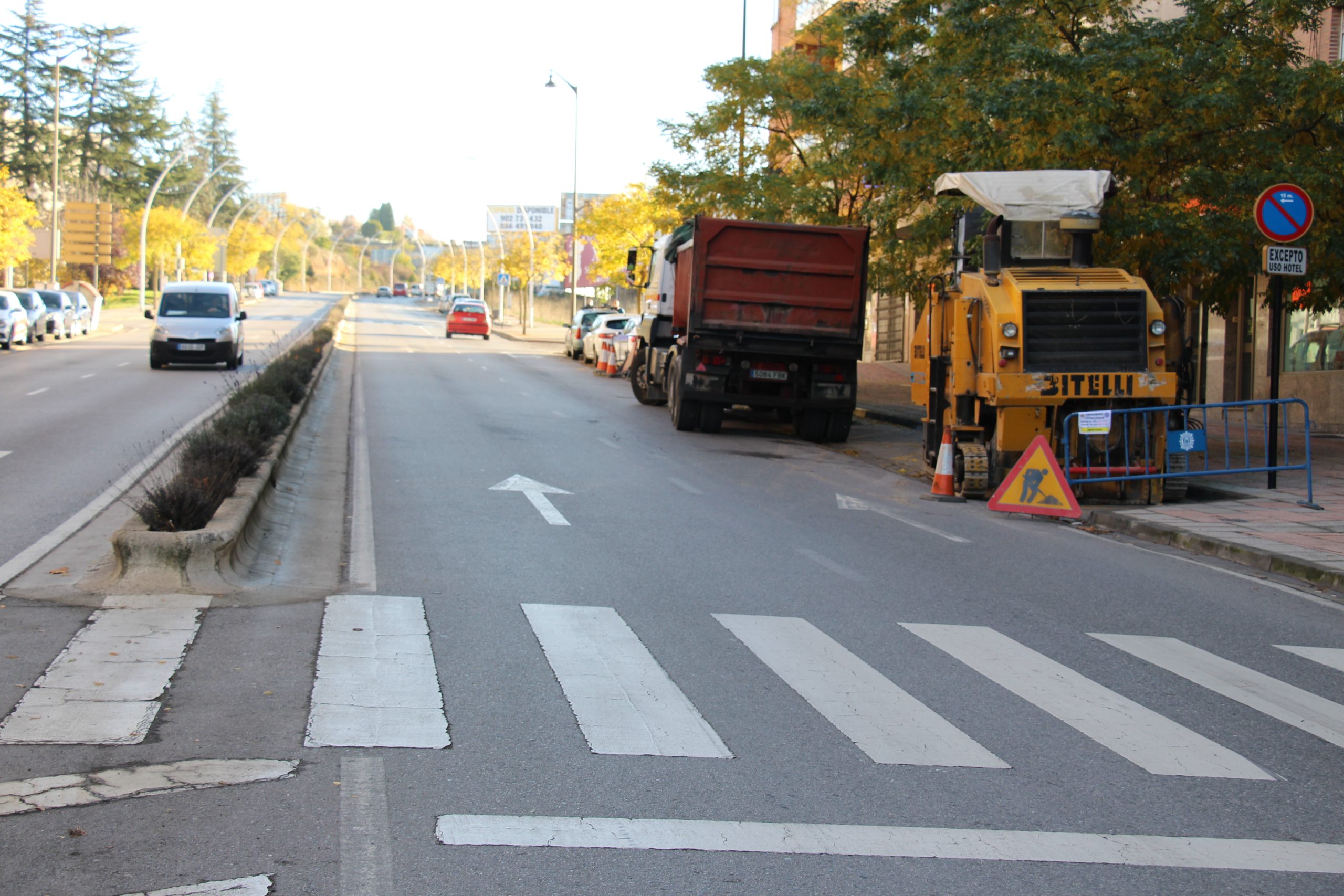 AVISO: Tráfico alternativo en varios viales de la zona alta por trabajos de asfaltado 1