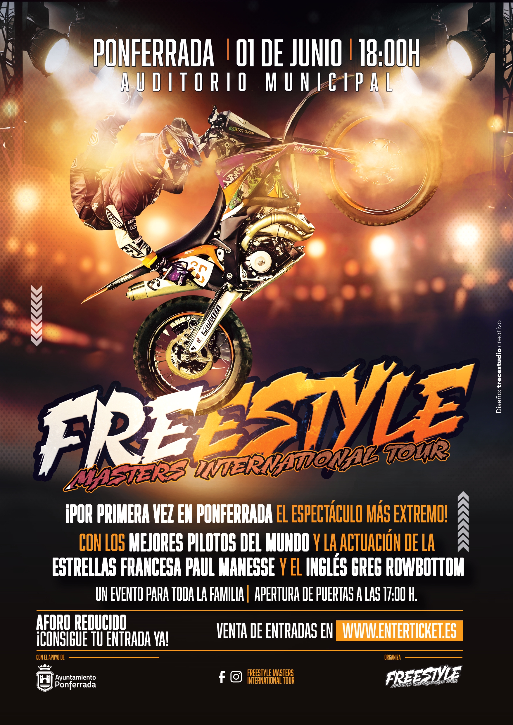 La exhibición Freestyle Masters International Tour La exhibición llegará a Ponferrada el 1 de junio 15
