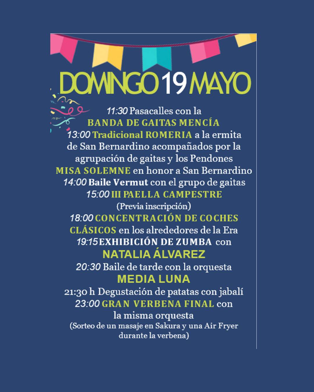 Fiestas en Castropodame 2024, los días 17, 18 y 19 de mayo con música, fuegos artificiales, deportes y más 4