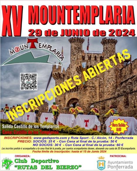 El 29 de junio llega la XV edición de la Mountemplaria: Un reto ciclista por el Bierzo 2