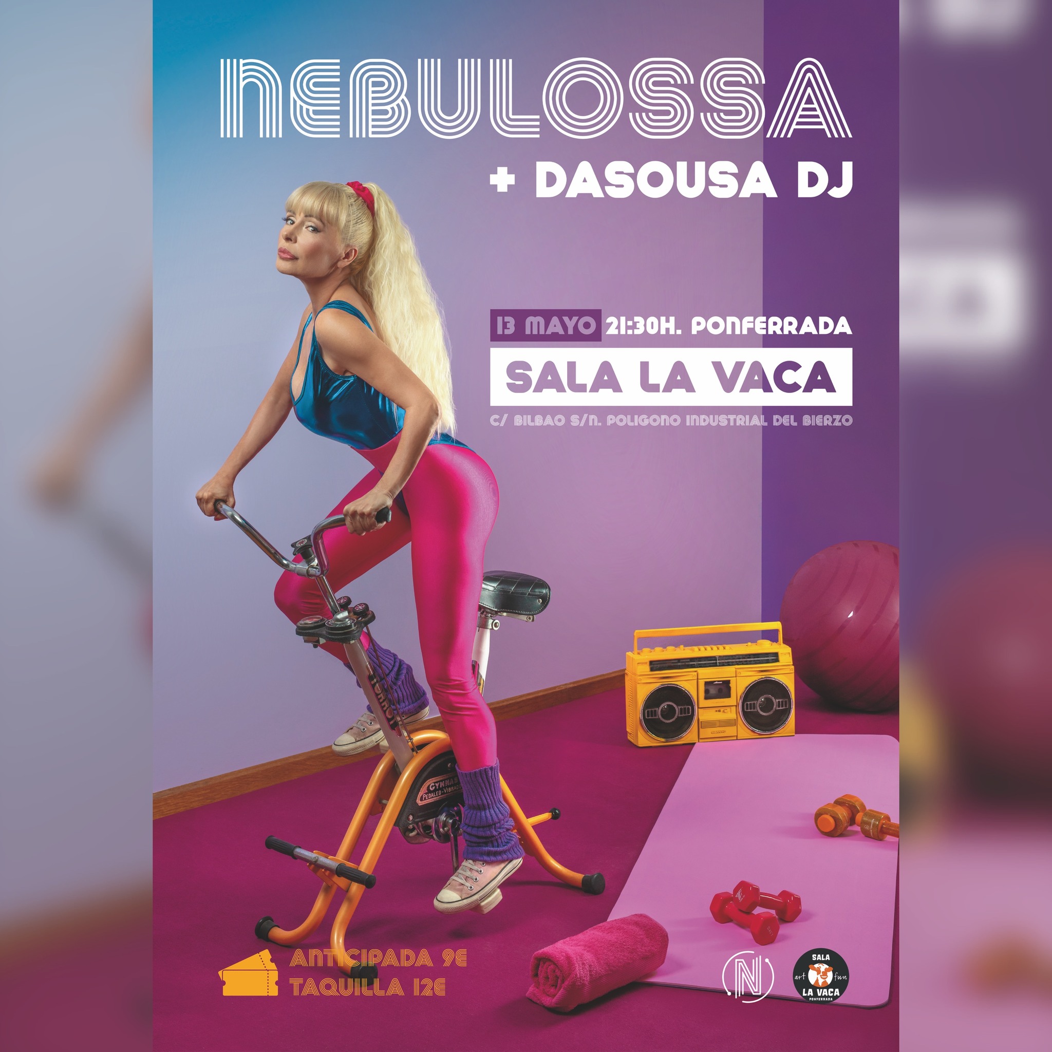 Nebulossa recuerda amargamente como el año pasado nadie acudió a su concierto en Ponferrada 2