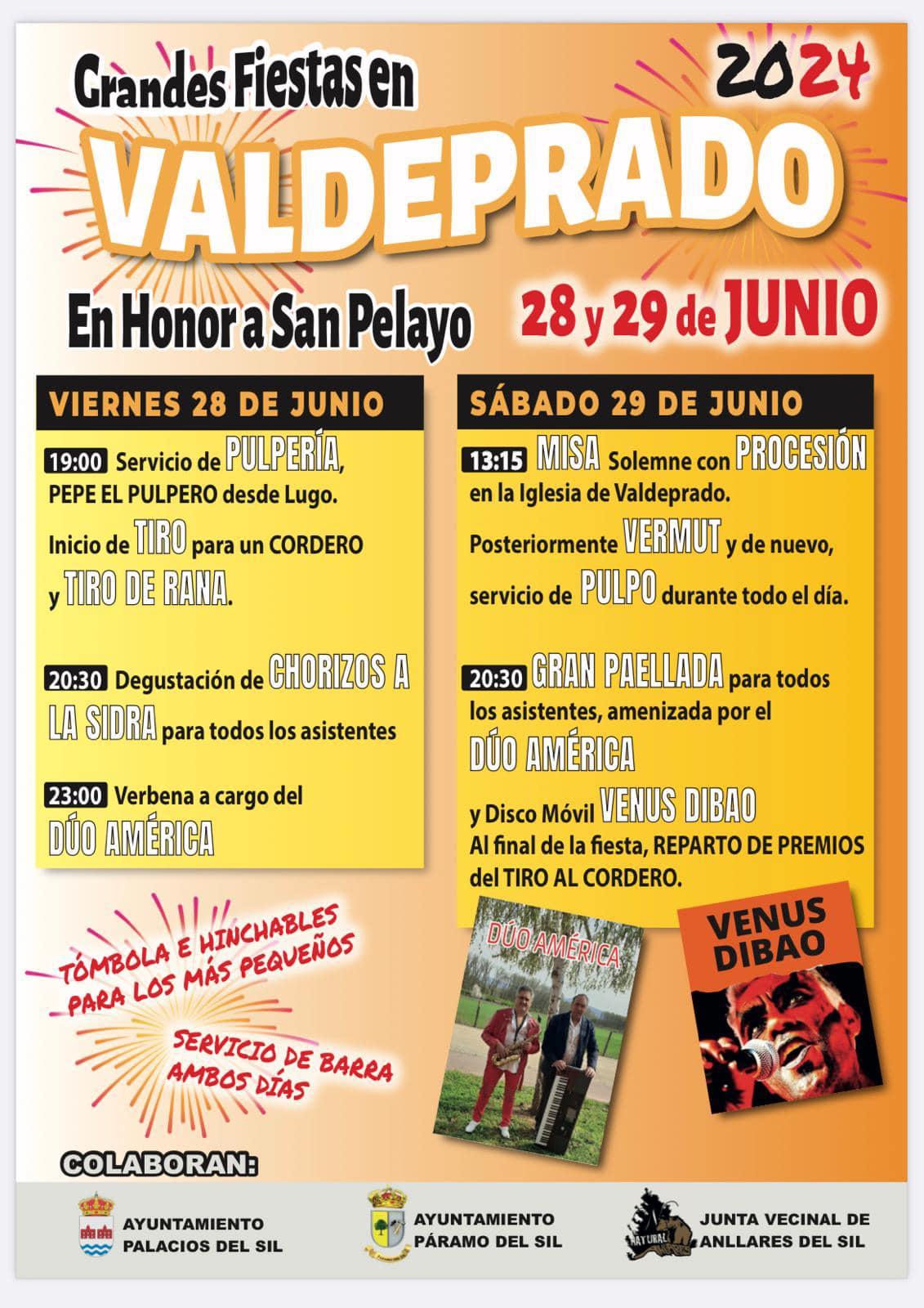 Fiestas en Valdeprado en honor a San Pelayo los días 28 y 29 de junio 2024 2