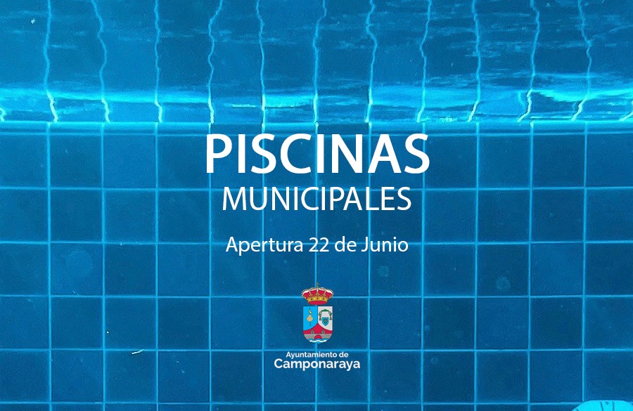 Camponaraya anuncia la apertura de sus Piscinas Municipales el 22 de junio. Precios y horarios 2