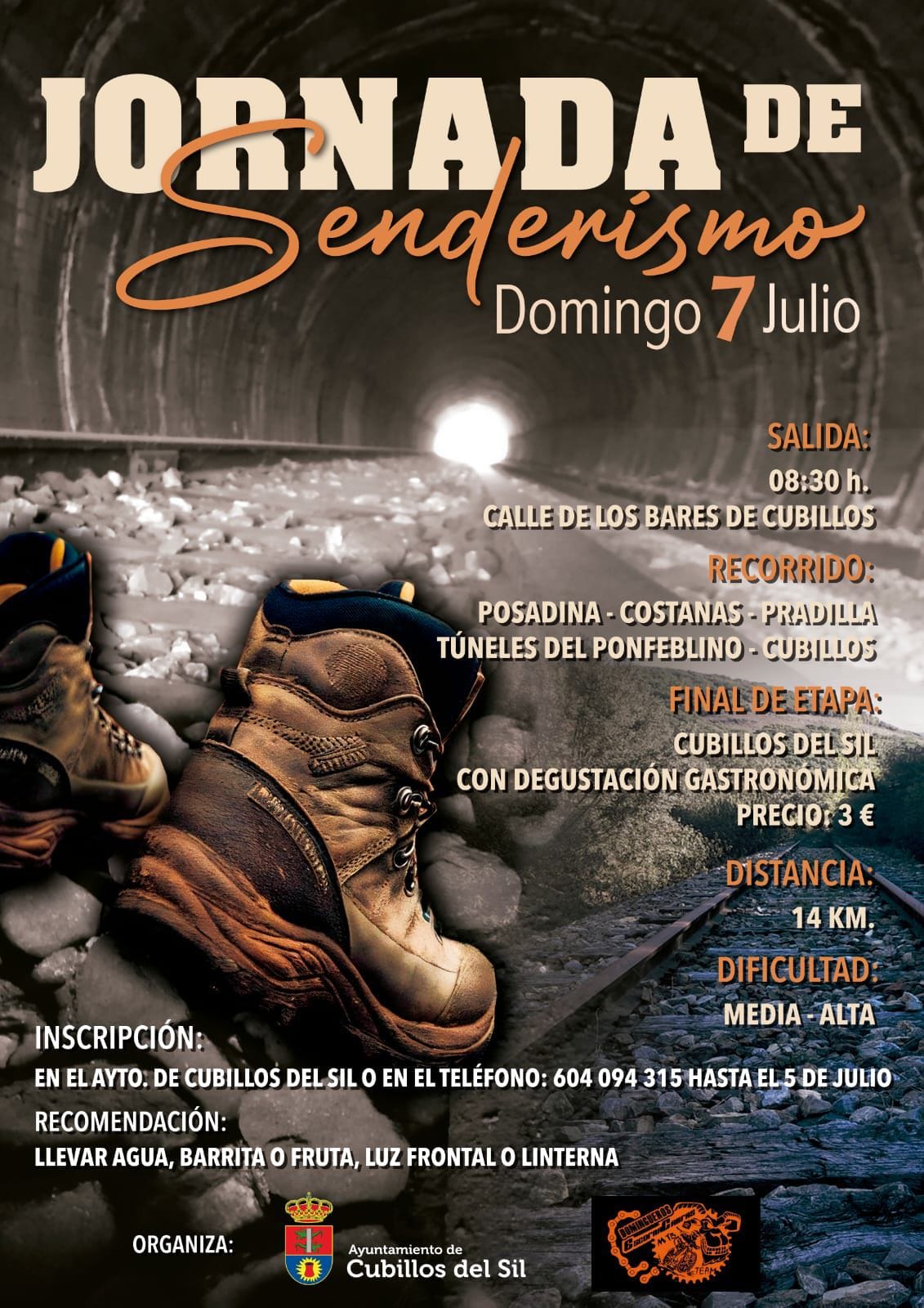 Cubillos del Sil organiza una Jornada de Senderismo por el municipio y los túneles del Ponfeblino 2