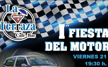La Terraza Bar en La Martina organiza la 1ª Fiesta del Motor presentando el coche de Asier Peña para la Subida a Riego 2