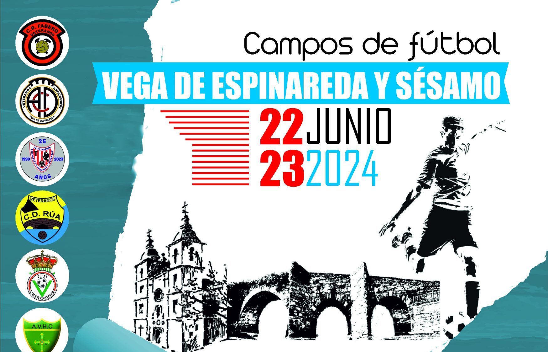 XII Torneo internacional de fútbol veterano Luis del Olmo este fin de semana en Vega de Espinareda 1