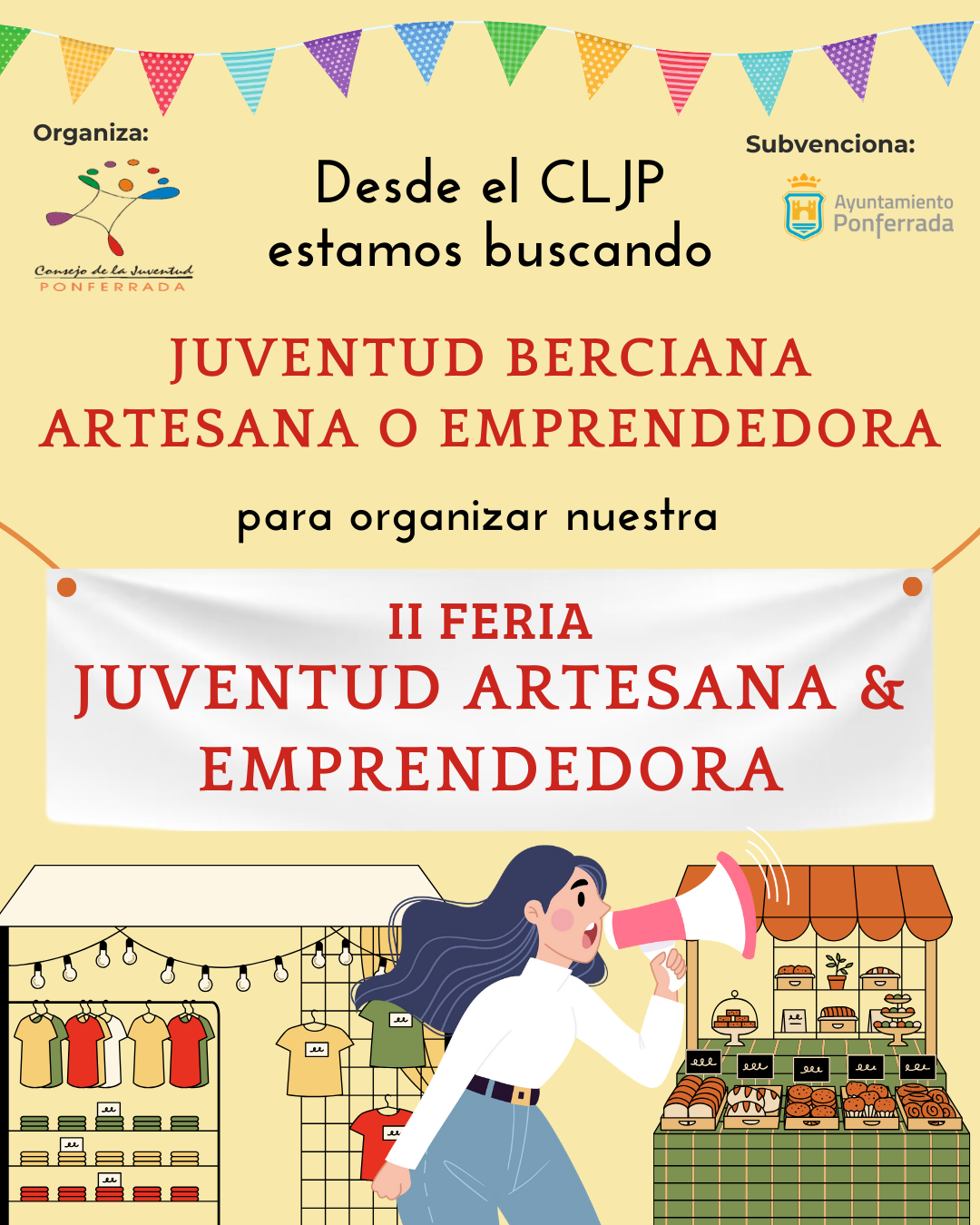 El Consejo de la Juventud de Ponferrada anuncia la puesta en marcha de una feria artesana y un concurso de relatos cortos 2