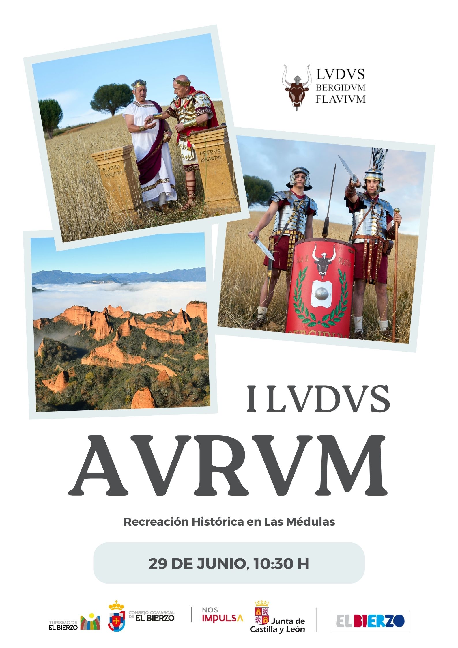 El Consejo Comarcal y la Asociación Cultural y de Recreación Histórica, 'Ludus Bergidum Flavium', organiza la primera edición de 'Ludus Aurum' 2