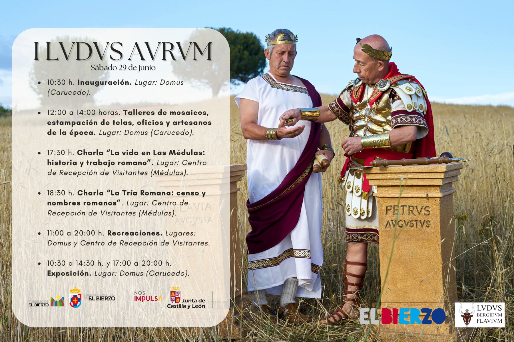 Este sábado se celebra en Las Médulas la I Lvdvs Avrvm, recreación histórica de la época romana 2