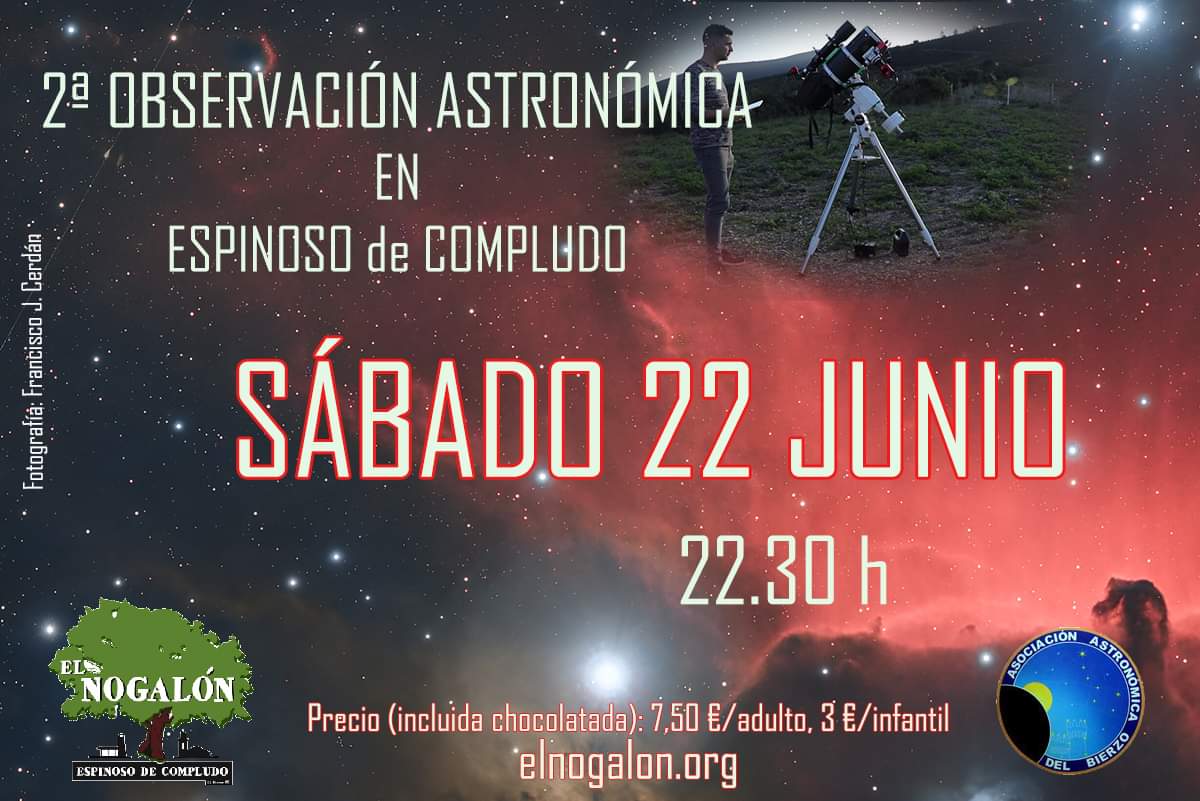 La Asociación Astronómica del Bierzo organiza la 2ª Observación en Espinoso de Compludo 2