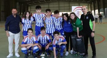 Hockey Ponferradina se corona campeona en la Copa de Castilla y León Infantil de Hockey Patines