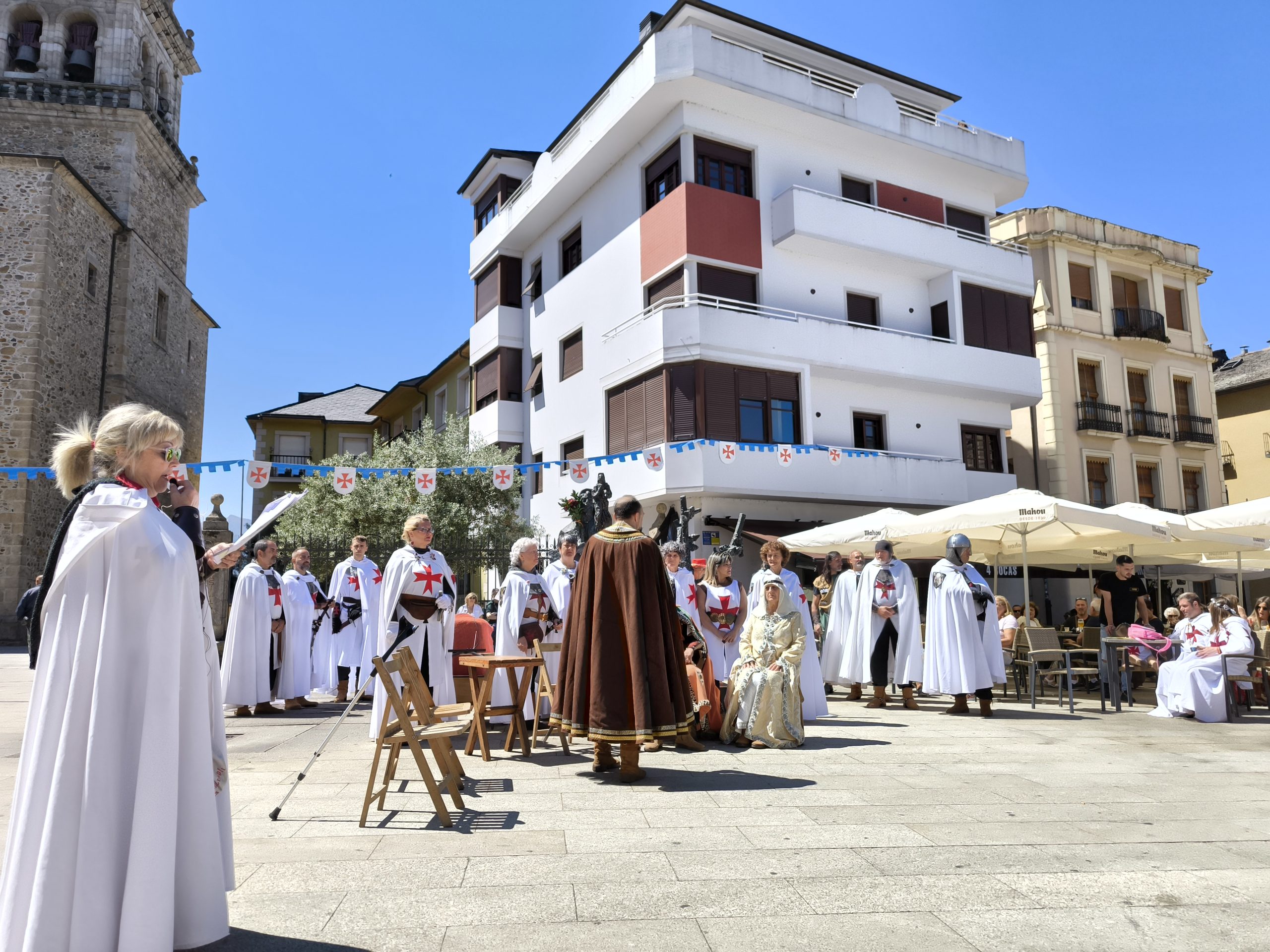 La representación del Juicio Templario, se une este año a las actividades de la Noche Templaria 5