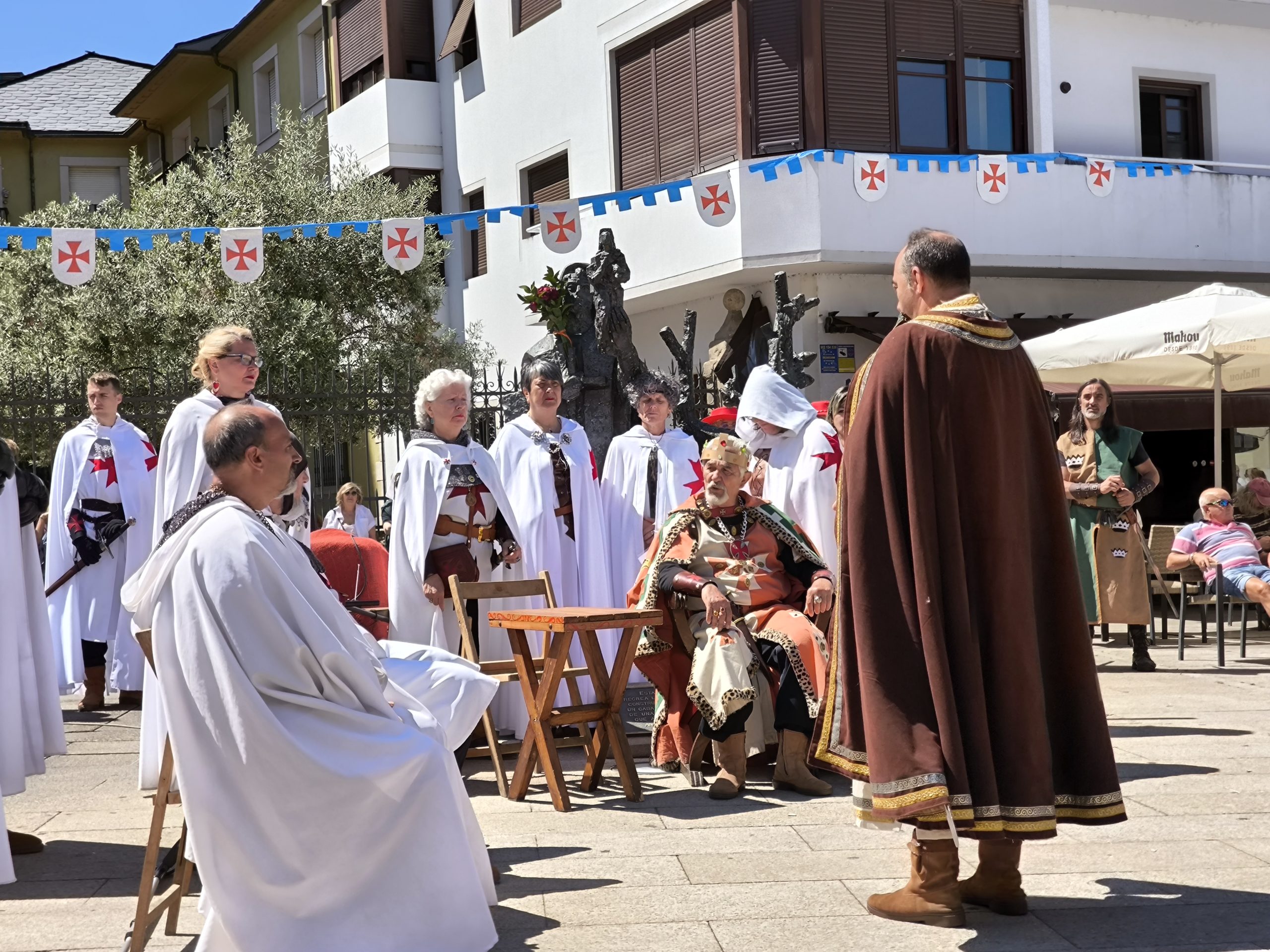 La representación del Juicio Templario, se une este año a las actividades de la Noche Templaria