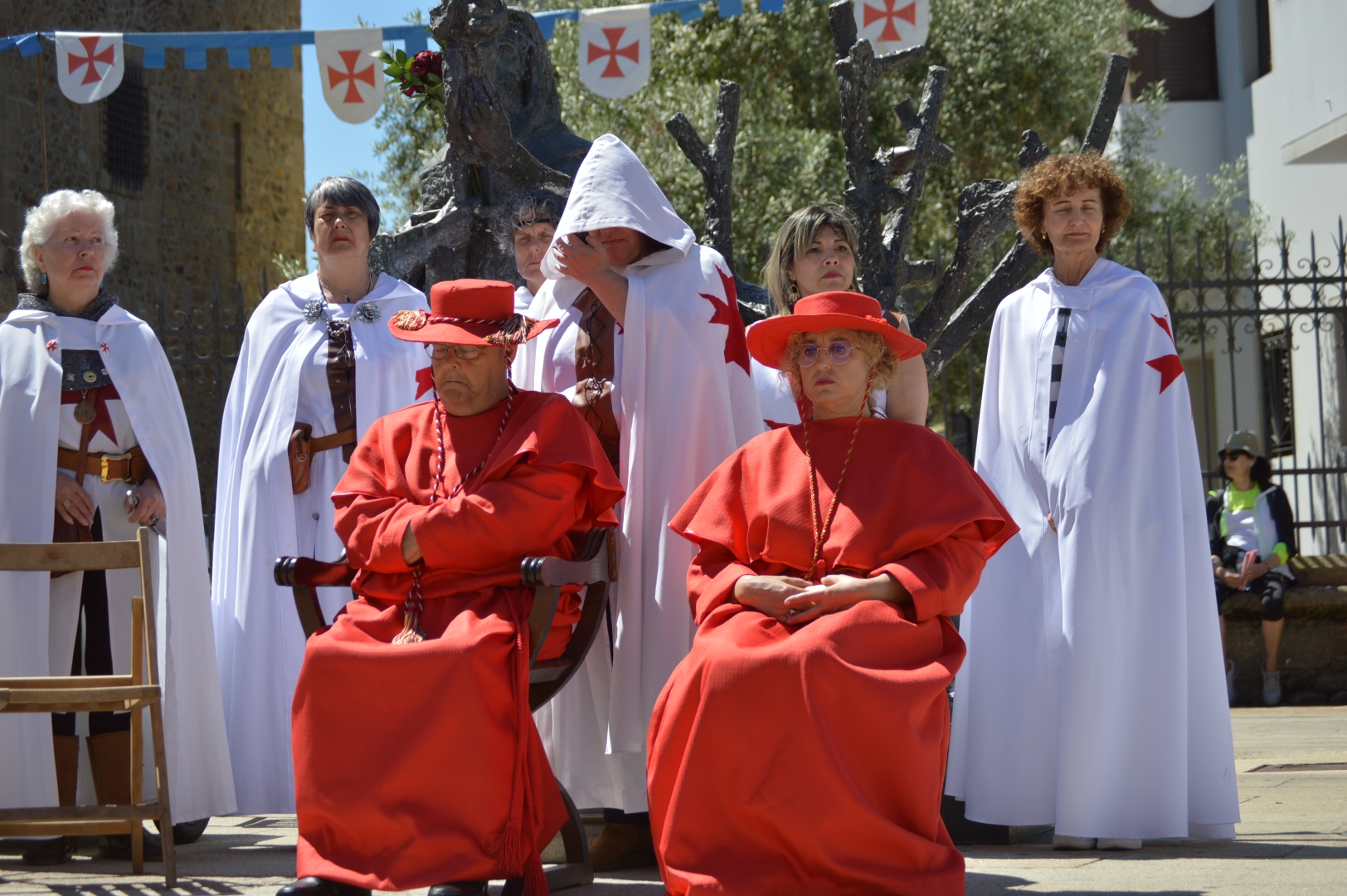 La representación del Juicio Templario, se une este año a las actividades de la Noche Templaria 30